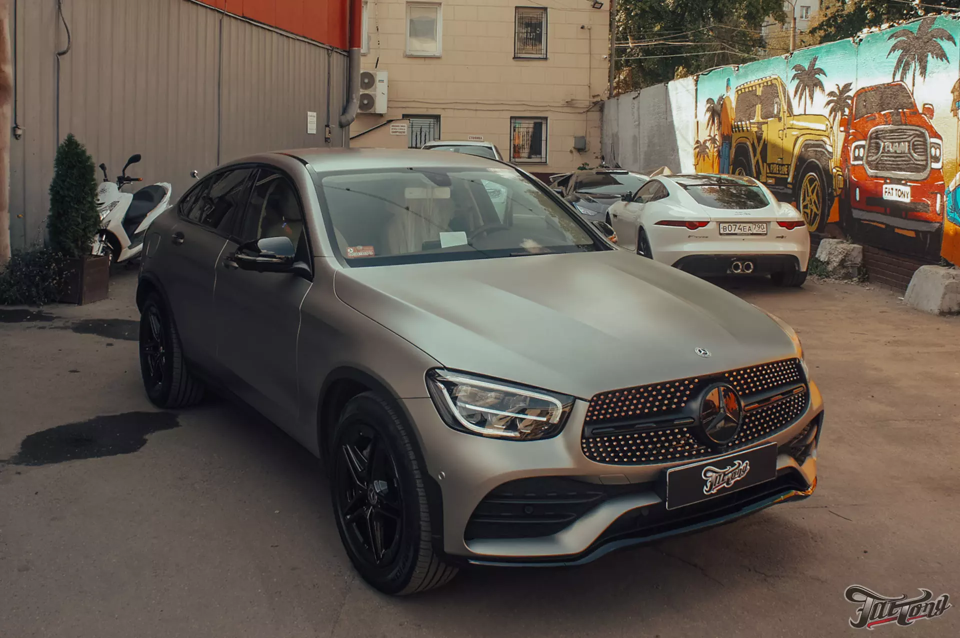 Mercedes GLС. Выполнили антихром